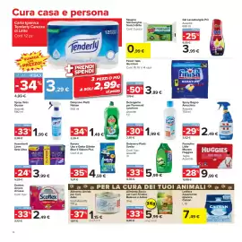 Volantino Carrefour Market Pagina 14: Detergente per Pavimenti Lysoform €1,99, Detersivo Piatti Nelson €1,49