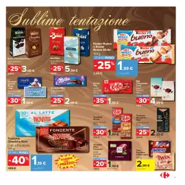 Volantino Carrefour Market Pagina 17: Tavolette Ritter Classiche €1,59, Tavolette Gamme Bleue Lindt €1,99