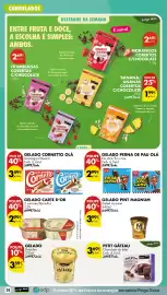 Folheto Pingo Doce semana 43 Página 20: Gelado pint magnum double salted caramel €3,99, Petit gâteau chocolate de leite €3,69
