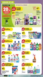 Folheto Pingo Doce semana 43 Página 46: Ajax boost vinagre e lavanda €1,99, Spray tira gorduras mistolin €2,99