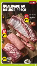 Folheto Pingo Doce semana 43 Página 7: QUALIDADE AO MELHOR PREÇO TALHO POUPE LOMBO DE PORCO 4,99€/kg 10% A granel 4.49€