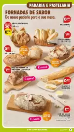 Folheto Pingo Doce semana 43 Página 9: Pão da serra pingo doce €1,99, Pão de forma de proteína c/nigella €1,99