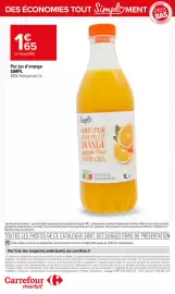 Catalogue Carrefour Market | Des economies tout simplement page 11: SIMPL Pur jus d'orange €1,65