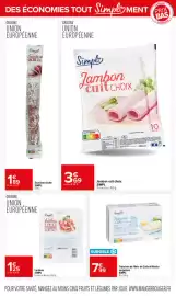 Catalogue Carrefour Market | Des economies tout simplement page 3: SIMPL Jambon cuit choix €3,69