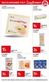 Catalogue Carrefour Market | Des economies tout simplement page 4: SIMPL Emmental râpé €1,55