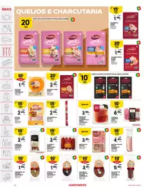 Folheto Continente semana 43 Página 14: Linguiça corrente damatta €2,29, Peito de frango continente €1,79
