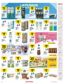 Folheto Continente semana 43 Página 35: Leite uht agros magro/meio gordo €0,88, Leite uht gresso meio gordo/magro €0,86