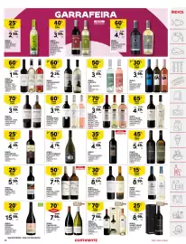Folheto Continente semana 43 Página 41: Vinho cavalo bravo €2,29, Vinho ea €3,99