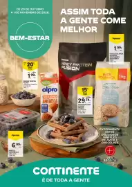 Folheto Continente | Bem-Estar Página 1: DE 20 DE OUTUBRO A 1 DE NOVEMBRO DE 2026. BEM-ESTAR Mais de 20% Sobre PVPR PVPR