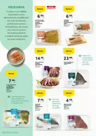 Folheto Continente | Bem-Estar Página 10: PEIXARIA O peixe é um aliado essencial a uma alimentação equilibrada. As suas