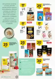Folheto Continente | Bem-Estar Página 26: Granola 0% açúcar why foods tradicional/chocolate/cookie €3,19