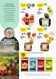 Folheto Continente | Bem-Estar Página 6: FRUTAS E LEGUMES De diferentes cores fornecem nutrientes variados. Aposte na