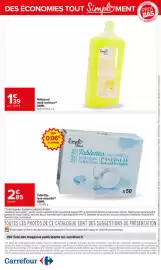 Catalogue Carrefour | Des economies tout simplement page 11: SIMPL Nettoyant multi-surfaces €1,39