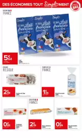 Catalogue Carrefour | Des economies tout simplement page 6: SIMPL Barre pâtissière €2,19, SIMPL Brioche tranchée €1,29