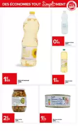 Catalogue Carrefour | Des economies tout simplement page 8: Colona Huile de colza €1,49, Simpl Vinaigre d'alcool €0,45
