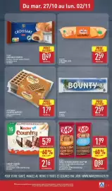 Catalogue ALDI semaine 44 page 11: LES PÂTISSADES GAUFRES €1,79, KitKat TABLETTE KITKAT CARAMEL SALÉ €0,80