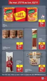 Catalogue ALDI semaine 44 page 15: ALL SEASONS CHAMPIGNONS DE PARIS €2,49, LES TERRINES DU BOCAGE Terrine de Campagne €2,99