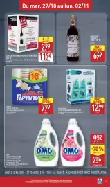 Catalogue ALDI semaine 44 page 17: Dr. Beckmann Pack lessive adoucissant €12,99, OMO LESSIVE LIQUIDE €2,86