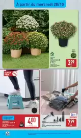 Catalogue ALDI semaine 44 page 28: AMBIANO ASPIRATEUR À MAIN SANS FIL €7,99, HOME CREATION MARCHÉPIED PLIANT €4,00