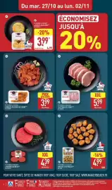 Catalogue ALDI semaine 44 page 6: ST-CLÉMENT LE BOUCHER 10 STEAKS DE PORC €5,99