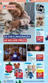 Folheto ALDI | Especial brinquedos Página 18: Toylinominipeluches €5,99, ToylinO peluche macio €2,99