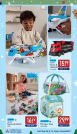 Folheto ALDI | Especial brinquedos Página 23: Piscina de Bolas Fisher-Price €29,99, ToyLino veículo de transporte €15,99
