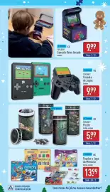 Folheto ALDI | Especial brinquedos Página 27: Toy lino consola de jogos €9,99, ToyLino consola retro arcade €9,99