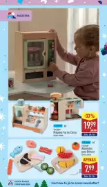 Folheto ALDI | Especial brinquedos Página 6: ToyLino Máquina Faz de Conta €19,99, Toylinos alimentos para brincar €7,99