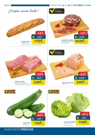 Folleto Supermercados La Despensa semana 43 Página 2: Barra viena €0,69, Cinta de lomo €5,99