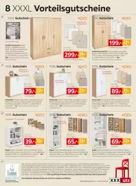 XXXLutz Prospekt Seite 2: Xora Drehtürenschrank €299,00, Xora Kommode €79,00