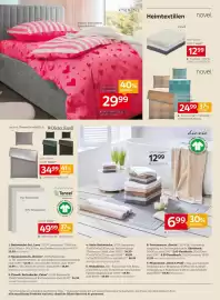 XXXLutz Prospekt woche 43 Seite 12: Bio:Vio Duschtuch Bonita €12,99, Novel Spannleintuch Boston €12,99