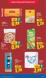 Catálogo Lidl semana 44 Página 25: Freshona mezcla para sofrito €0,99, Floralys megarollo €2,89