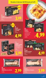 Catálogo Lidl semana 44 Página 37: Deluxe lasaña pato a la naranja €4,99, Deluxe hojaldre de salmón €4,49