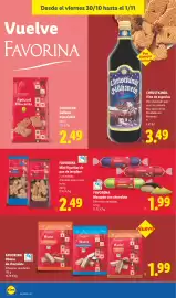 Catálogo Lidl semana 44 Página 40: Favorina mazapán con chocolate €1,99, Favorina obelas de chocolate €1,99