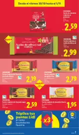 Catálogo Lidl semana 44 Página 43: Favorina turrón crujiente de chocolate negro €2,59