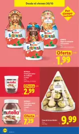 Catálogo Lidl semana 44 Página 44: Nutella crema para untar de avellanas y cacao €7,29
