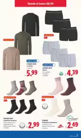 Catálogo Lidl | Bazar Página 11: Esmara Men Camiseta €5,99, Esmara Men Calcetines térmicos €2,99