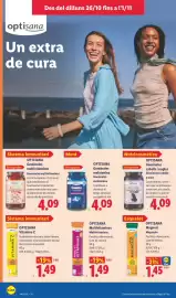Catálogo Lidl | Bazar Página 12: Optisana Magnesio €1,45, Optisana gominolas cabello y uñas €4,09