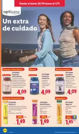 Catálogo Lidl | Bazar Página 12: Optisana Magnesio €1,45, Optisana gominolas cabello y uñas €4,09