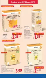 Catálogo Lidl | Bazar Página 13: Optisana Jalea real + própolis €2,35, Optisana Vitamina B12 €3,09
