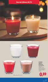 Catálogo Lidl | Bazar Página 15: LivarNo vela perfumada €0,89