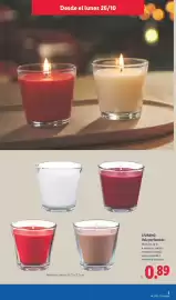 Catálogo Lidl | Bazar Página 15: LivarNo vela perfumada €0,89