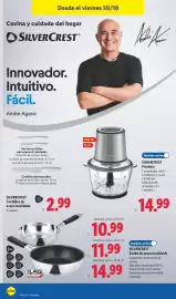 Catálogo Lidl | Bazar Página 22: Silvercrest picadora €14,99, Silvercrest cuchillos de acero inoxidable €2,99