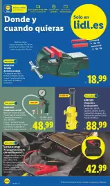 Catálogo Lidl | Bazar Página 4: Kärcher limpiadora de alta presión €88,99, Parkside Compresor portátil €48,99