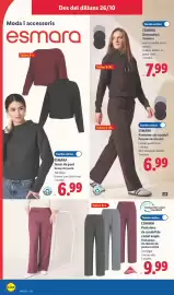 Catálogo Lidl | Bazar Página 8: Moda i accessoris Des del dilluns 26/10 esmara Talles S-L LIDL 44/2026 - CAT RECYCLED claim