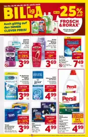Billa Flugblatt woche 43 Seite 19: Lenor WäscheParfüm €4,99, Persil Waschmittel Gel €4,99