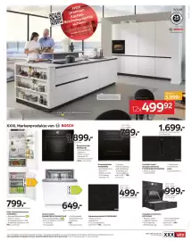 XXXLutz Prospekt Seite 3: Bosch Induktionskochfeld PUE61RBB6E €499,00, Novel Einbauküche €5.999,00