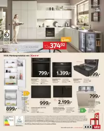 XXXLutz Prospekt Seite 4: Dieter Knoll Einbauküche €4.499,00, Neff Dampfschublade N19DJ01Y0 €999,00