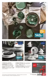 XXXLutz Prospekt Seite 5: Villeroy & Boch Frühstücksset Lave Vert €149,00, Villeroy & Boch Tafelset Grey Lines €99,90