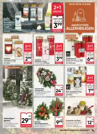 Maximarkt Flugblatt woche 43 Seite 17: SimPex Basic Motiv-Grablicht 3 Tage €1,99, Grablicht Ambrosius 7 Tage €3,99